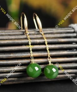 Bông Tai Ngọc Bích (BT010) 4