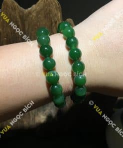 Chuỗi Vòng Tay Ngọc Bích Nephrite Jade 10mm (VT018) 16 Chuỗi Vòng Tay Ngọc Bích Nephrite Jade 10mm (VT018) 5