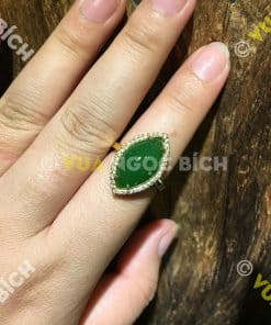 Nhẫn Ngọc Bích Nephrite Jade (NN016) 13 Nhẫn Ngọc Bích Nephrite Jade (NN016) 5