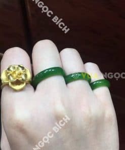 Nhẫn Bầu Ngọc Bích Nephrite Jade (NN030) 27 Nhẫn Bầu Ngọc Bích Nephrite Jade (NN030) 14