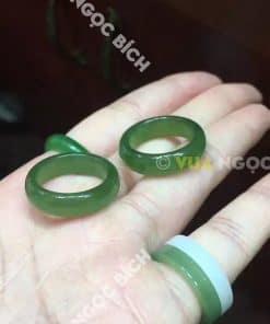 Nhẫn Bầu Ngọc Bích Nephrite Jade (NN030) 25 Nhẫn Bầu Ngọc Bích Nephrite Jade (NN030) 12