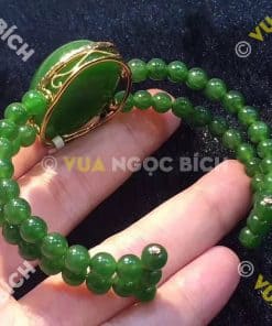 Chuỗi Vòng Tay Ngọc Bích Nephrite Jade 10mm (VT018) 20 Chuỗi Vòng Tay Ngọc Bích Nephrite Jade 10mm (VT018) 9