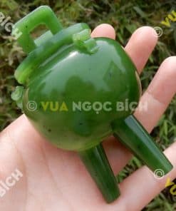 Lư Hương Ngọc Bích Nephrite Jade (VPPT008) 10 Lư Hương Ngọc Bích Nephrite Jade (VPPT008) 5