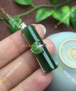 Mặt Dây Đốt Trúc Ngọc Bích Nephrite Jade (MD089) 9 Mặt Dây Đốt Trúc Ngọc Bích Nephrite Jade (MD089) 5