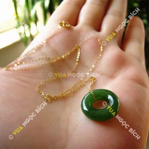 Mặt Dây Ngọc Bich Nephrite Jade (MD062) 3