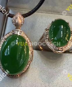 Mặt Dây Ngọc Bích Nephrite Jade (MD079) 7 Mặt Dây Ngọc Bích Nephrite Jade (MD079) 3