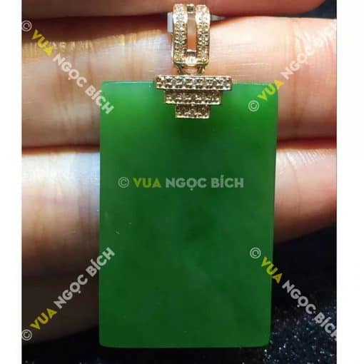 Mặt dây Ngọc Bích Nephrite Jade (MD080) 3