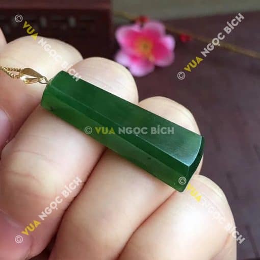 Mặt dây Ngọc Bích Nephrite Jade (MD082) 3