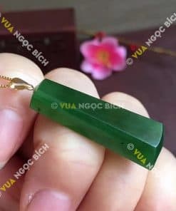 Mặt dây Ngọc Bích Nephrite Jade (MD082) 5