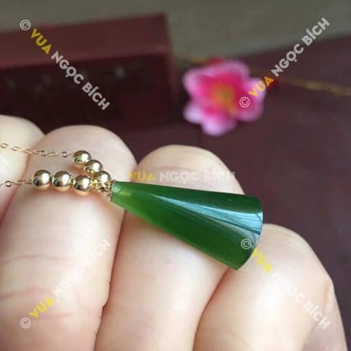 Mặt Dây Ngọc Bích Nephrite Jade (MD085) 3