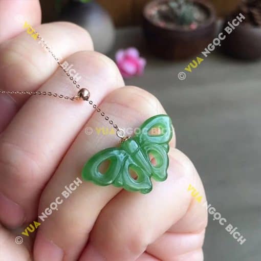 Mặt dây Ngọc Bích Nephrite Jade (MD084) 3