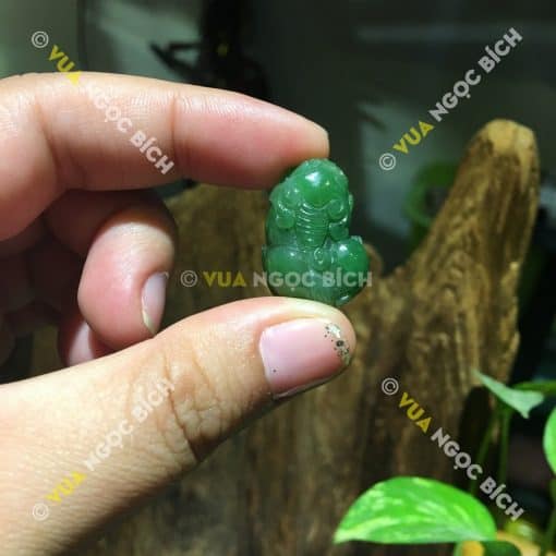 Mặt Dây Tỳ Hưu Ngọc Bích Nephrite Jade (MD075) 3