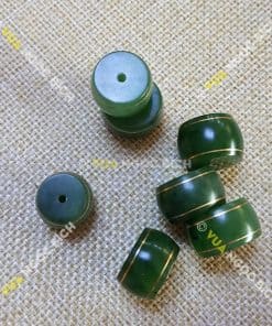 Mặt Dây Đồng Điếu Ngọc Bích Nephrite Jade Mix Dây Dù (MD087) 10 Mặt Dây Đồng Điếu Ngọc Bích Nephrite Jade Mix Dây Dù (MD087) 4