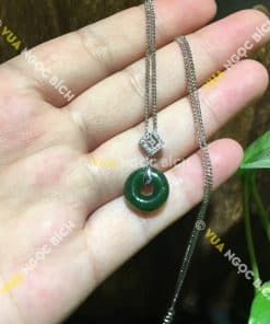 Mặt Dây Đồng Điếu Ngọc Bích Nephrite Jade (MD081) 7 Mặt Dây Đồng Điếu Ngọc Bích Nephrite Jade (MD081) 4