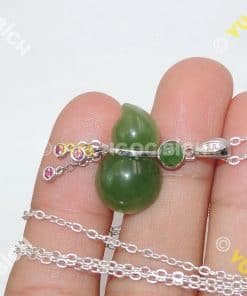Mặt Dây Hồ Lô Ngọc Bích Nephrite Jade (MD064) 12 Mặt Dây Hồ Lô Ngọc Bích Nephrite Jade (MD064) 6