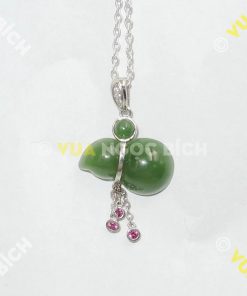 Mặt Dây Hồ Lô Ngọc Bích Nephrite Jade (MD064) 10 Mặt Dây Hồ Lô Ngọc Bích Nephrite Jade (MD064) 4