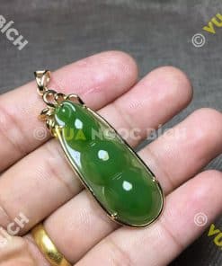 Mặt Dây Ngọc Bích Nephrite Jade (MD065) 7