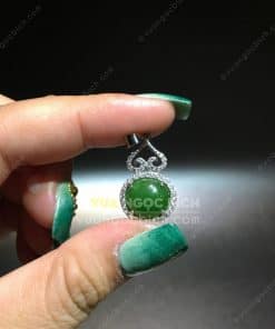 Mặt Dây Ngọc Bích Nephrite Jade (MD174) 9 Mặt Dây Ngọc Bích Nephrite Jade (MD174) 4