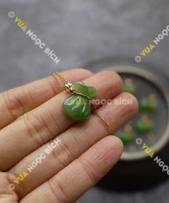 Mặt Dây Bao Tiền Ngọc Bích Nephrite Jade (MD072) 10 Mặt Dây Bao Tiền Ngọc Bích Nephrite Jade (MD072) 4
