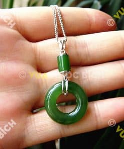 Mặt Dây Ngọc Bích Nephrite Jade (MD029) 4