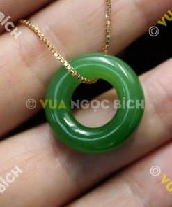 Mặt Dây Ngọc Bích Nephrite Jade (MD030) 6