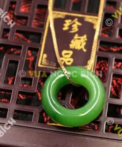 Mặt Dây Ngọc Bích Nephrite Jade (MD030) 5