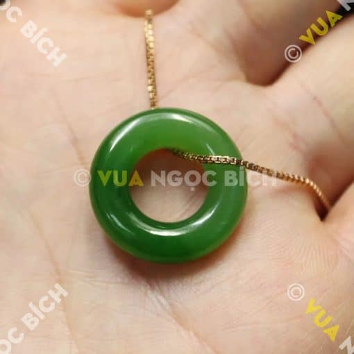 Mặt Dây Ngọc Bích Nephrite Jade (MD030) 3