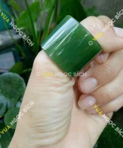 Nhẫn Càn Long Ngọc Bích Nephrite Jade (NN036) 14 Nhẫn Càn Long Ngọc Bích Nephrite Jade (NN036) 7