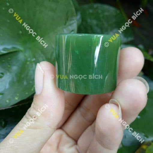 Nhẫn Càn Long Ngọc Bích Nephrite Jade (NN036) 3