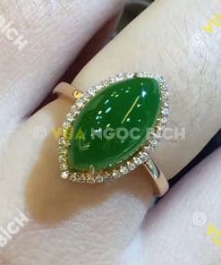 Nhẫn Ngọc Bích Nephrite Jade (NN016) 12 Nhẫn Ngọc Bích Nephrite Jade (NN016) 4