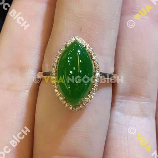 Nhẫn Ngọc Bích Nephrite Jade (NN016) 3