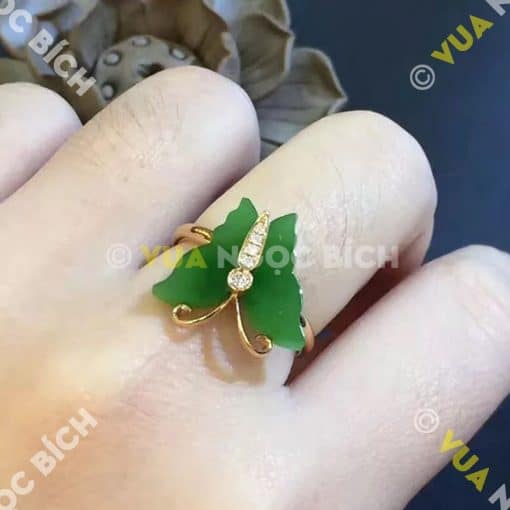 Nhẫn Ngọc Bích Nephrite Jade (NN017) 3