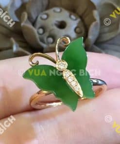 Nhẫn Ngọc Bích Nephrite Jade (NN017) 19 Nhẫn Ngọc Bích Nephrite Jade (NN017) 9