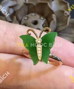 Nhẫn Ngọc Bích Nephrite Jade (NN017) 17 Nhẫn Ngọc Bích Nephrite Jade (NN017) 7