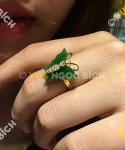 Nhẫn Ngọc Bích Nephrite Jade (NN017) 14 Nhẫn Ngọc Bích Nephrite Jade (NN017) 4
