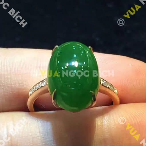 Nhẫn Ngọc Bích Nephrite Jade (NN018) 3