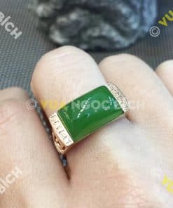 Nhẫn Ngọc Bích Nephrite Jade (NN019) 9 Nhẫn Ngọc Bích Nephrite Jade (NN019) 4