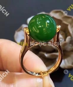 Nhẫn Ngọc Bích Nephrite Jade (NN020) 12 Nhẫn Ngọc Bích Nephrite Jade (NN020) 6