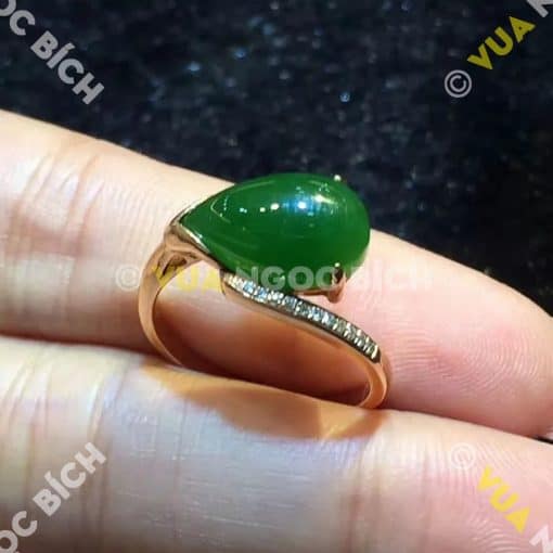 Nhẫn Ngọc Bích Nephrite Jade (NN023) 3