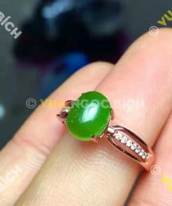 Nhẫn Ngọc Bích Nephrite Jade (NN024) 19 Nhẫn Ngọc Bích Nephrite Jade (NN024) 10