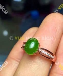 Nhẫn Ngọc Bích Nephrite Jade (NN024) 18 Nhẫn Ngọc Bích Nephrite Jade (NN024) 9