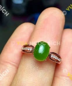Nhẫn Ngọc Bích Nephrite Jade (NN024) 17 Nhẫn Ngọc Bích Nephrite Jade (NN024) 8