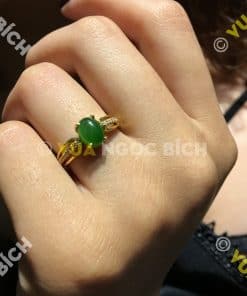 Nhẫn Ngọc Bích Nephrite Jade (NN024) 15 Nhẫn Ngọc Bích Nephrite Jade (NN024) 6