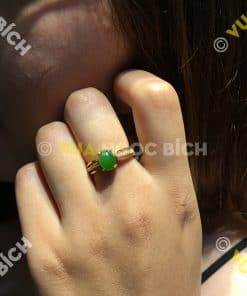 Nhẫn Ngọc Bích Nephrite Jade (NN024) 14 Nhẫn Ngọc Bích Nephrite Jade (NN024) 5
