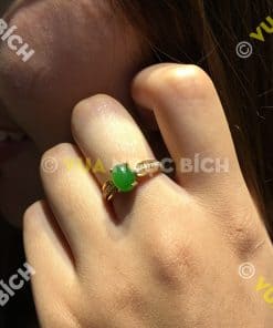 Nhẫn Ngọc Bích Nephrite Jade (NN024) 13 Nhẫn Ngọc Bích Nephrite Jade (NN024) 4