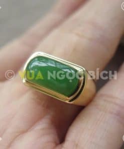 Nhẫn Ngọc Bích Nephrite Jade (NN025) 10 Nhẫn Ngọc Bích Nephrite Jade (NN025) 4