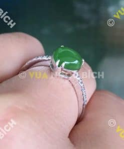 Nhẫn Ngọc Bích Nephrite Jade (NN026) 12 Nhẫn Ngọc Bích Nephrite Jade (NN026) 6