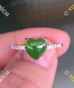 Nhẫn Ngọc Bích Nephrite Jade (NN026) 11 Nhẫn Ngọc Bích Nephrite Jade (NN026) 5
