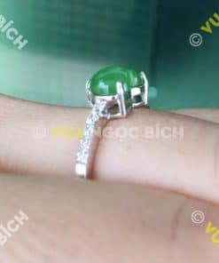 Nhẫn Ngọc Bích Nephrite Jade (NN026) 10 Nhẫn Ngọc Bích Nephrite Jade (NN026) 4