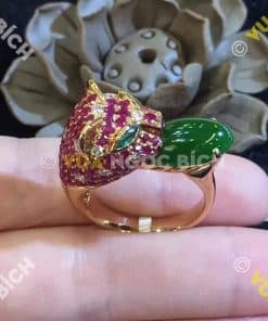 Nhẫn Ngọc Bích Nephrite Jade (NN027) 10 Nhẫn Ngọc Bích Nephrite Jade (NN027) 4